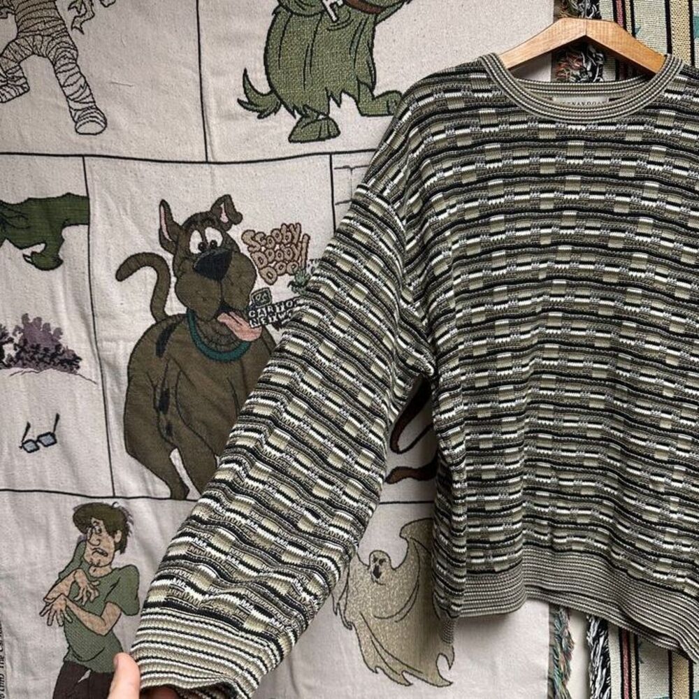 Vintage 90's 3D Knit Coogi Style Sweater - Picture 3 of 4